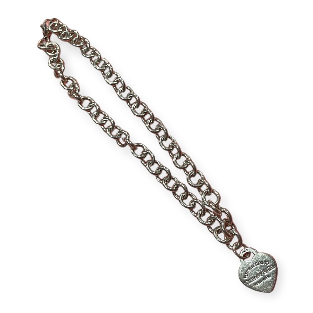 Return to Tiffany
Heart Tag Chain Link Necklace
